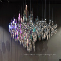Professional custom unique living room crystal chandelier